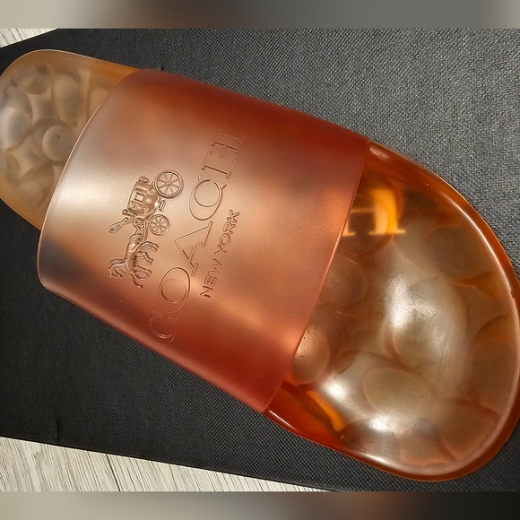 Coach Ulyssa Rubber Slide size 10 - Picture 3 of 6